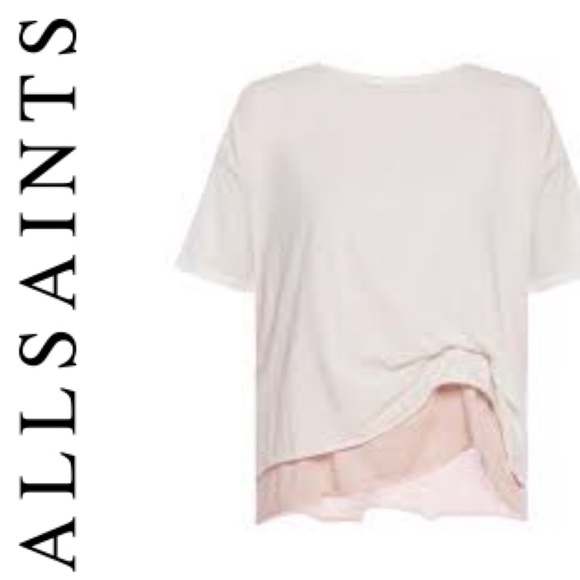 SOLD All Saints Bev T-Shirt - Picture 5 of 14